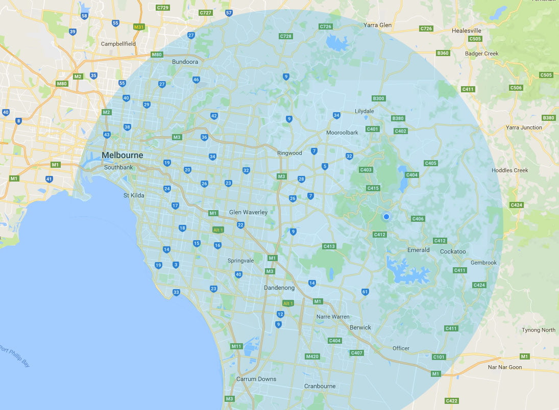 Suburbs We Serve Efficient Air